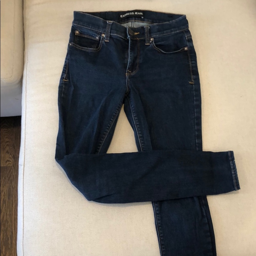 Express jean leggings
